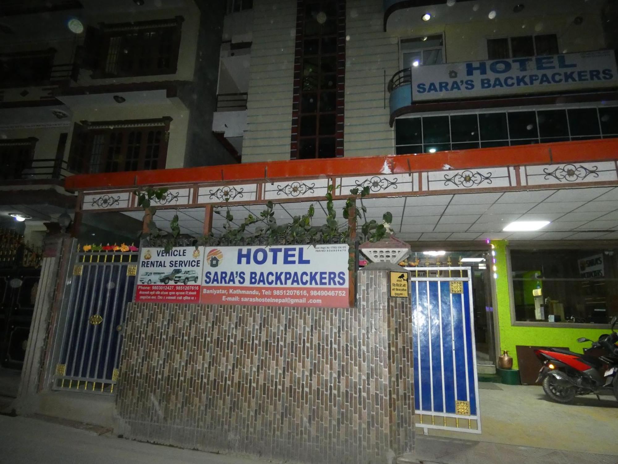 Sara'S Backpackers Hotel Catmandu Exterior foto